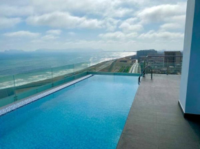 Hermoso Dpto con vista al Mar y piscina panorámica